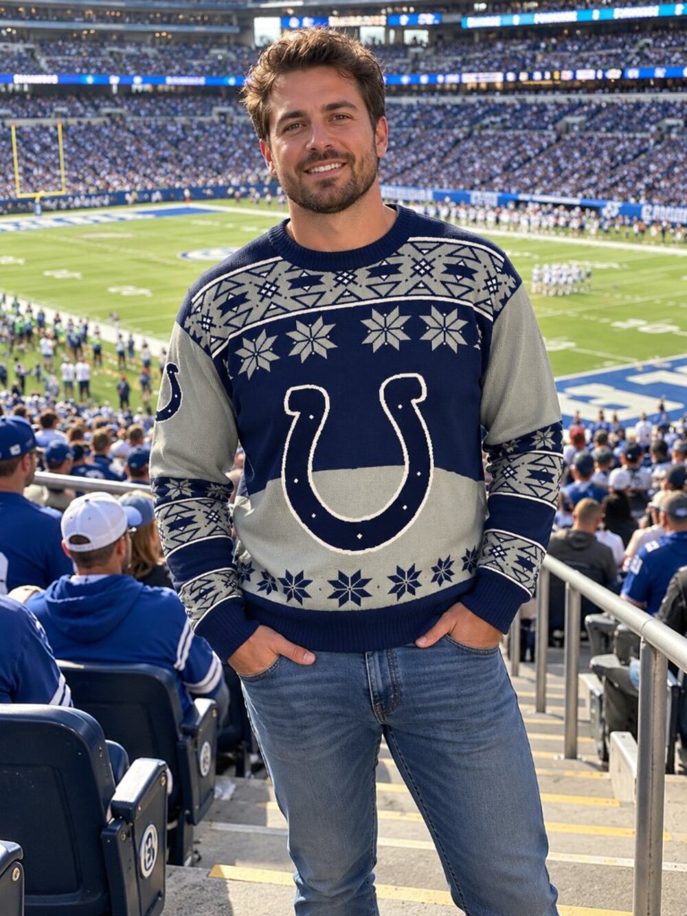 NFL Baltimore Colts Football Sweater (2xl)